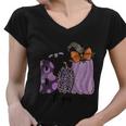 Boo To You Funny Halloween Quote Women V-Neck T-Shirt