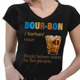 Bourbon Magic Brown Water For Fun People V2 Women V-Neck T-Shirt