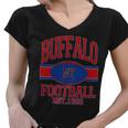 Buffalo New York Football Classic Logo Fan Women V-Neck T-Shirt