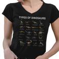 Dinosaurs Tshirt Women V-Neck T-Shirt