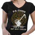 Fa-Thor Like A Dad But Way Cooler Tshirt Women V-Neck T-Shirt