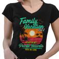 Family Vacation 2022 Puerto Vallarta Matching Group Couples Women V-Neck T-Shirt