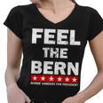 Feel The Bern Bernie Sanders Tshirt Women V-Neck T-Shirt