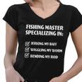 Fishing Master Specializing Tshirt Women V-Neck T-Shirt