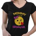 Funny Mom Of The Birthday Girl Omg Its My Birthday Women V-Neck T-Shirt