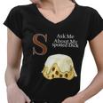 Funny Spotted Dick Pastry Chef British Dessert Gift For Men Women Women V-Neck T-Shirt