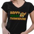 Happy Vegan Thanksgiving Tshirt Women V-Neck T-Shirt