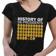 History Of Us Presidents 46Th Clown Pro Republican Tshirt Women V-Neck T-Shirt