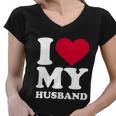 I Love My Husband Tshirt Tshirt Women V-Neck T-Shirt