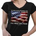 If This Flag Offends You Ill Help You Pack Tshirt Women V-Neck T-Shirt