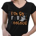 Im So Fab Coolous Halloween Quote Women V-Neck T-Shirt