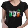 Irish Beer St Patricks Day Funny St Patricks Day St Patricks Day Drinking Tshirt Women V-Neck T-Shirt