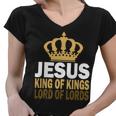 Jesus Lord Of Lords King Of Kings Tshirt Women V-Neck T-Shirt