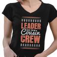 Leader Of The Cousin Crew Cute Gift Women V-Neck T-Shirt