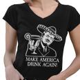 Make America Drink Again Donald Trump Cinco De Mayo Tshirt Women V-Neck T-Shirt