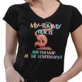 My Tummy Hurts And Im Mad At Government Women V-Neck T-Shirt