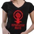 Reproductive Rights Cute Gift V3 Women V-Neck T-Shirt