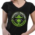 Roswell Aviation Established 1947 Roswell Alien Tshirt Women V-Neck T-Shirt