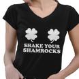 Shake Your Shamrocks St Patricks Day Clover Women V-Neck T-Shirt