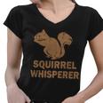 Squirrel Whisperer V2 Women V-Neck T-Shirt