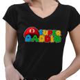 Super Daddio Gamer Dad Tshirt Women V-Neck T-Shirt