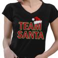 Team Santa Logo Tshirt Women V-Neck T-Shirt