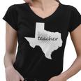 Texas Teacher Women V-Neck T-Shirt