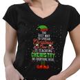 The Best Way To Spread Christmas Cheer Is Teaching Chemistry Women V-Neck T-Shirt