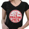 Traitor Joes Funny Women V-Neck T-Shirt