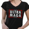 Ultra Maga Varsity Usa United States Of America Women V-Neck T-Shirt