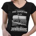 Uss Caperton Dd Women V-Neck T-Shirt