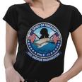 Uss George Washington Cvn V2 Women V-Neck T-Shirt