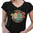 Vintage 1982 All Original Parts Emblem 40Th Birthday Women V-Neck T-Shirt