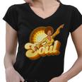 Vintage Afro Soul Retro 70S Tshirt Women V-Neck T-Shirt