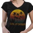 Vintage California Tshirt Women V-Neck T-Shirt