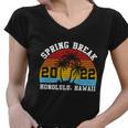 Vintage Spring Break HonoluluHawaii Summer Women V-Neck T-Shirt