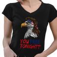 You Free Tonight Bald Eagle Mullet Usa Flag 4Th Of July Gift V3 Women V-Neck T-Shirt