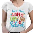 Woo Hoo Happy Last Day Of School V2 Women V-Neck T-Shirt