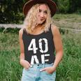 40 Af 40Th Birthday Unisex Tank Top