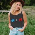 44 45 Red White Blue 44Th President Is Greater Than 45 Tshirt Unisex Tank Top