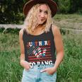 4Th Of July Im Just Here To Bang Fireworks America Flag Unisex Tank Top