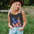 4Th Of July Patriotic Love German Shepherd American Flag Gift Unisex Tank Top