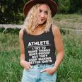 Athlete Try To Make Things Idiotgiftproof Coworker Athletic Great Gift Unisex Tank Top