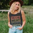 Bbq Smoker Funny Vintage Grilling Meat Smoking Tshirt Unisex Tank Top