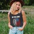 Be The Lions Not The Sheep Usa American Flag Tshirt Unisex Tank Top