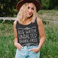 Big Water Unsalted Shark Free The Great Lakes Tshirt Unisex Tank Top