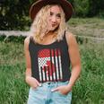 Canada Usa Mash-Up Maple Leaf Retro Flag Tshirt Unisex Tank Top