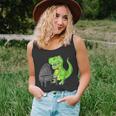 Dinosaur Piano Unisex Tank Top