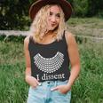 Dissent Shirt I Dissent Collar Rbg For Womens Right I Dissent Unisex Tank Top