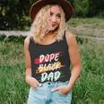Dope Black Dad Fathers Day Juneteenth Unisex Tank Top